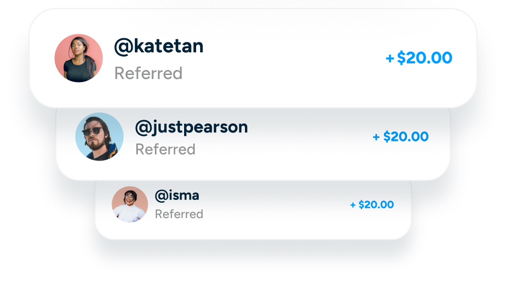 Refer friends, reap rewards